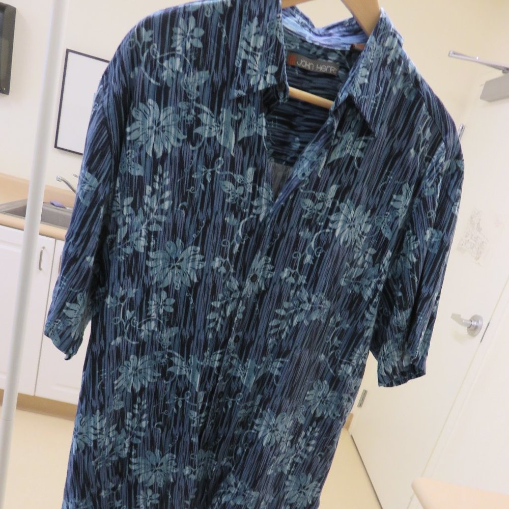 JOHN HENRY LARGE COMFORTABLE SHIRT* viscose/rayon